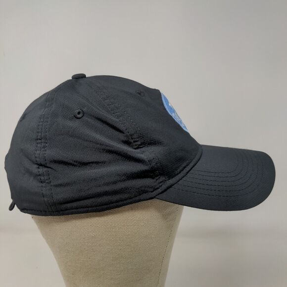 Ahead Men's Strapback Hat Medical Spa Cap Black Mid Fit Embroidered Logo - Picture 6 of 12